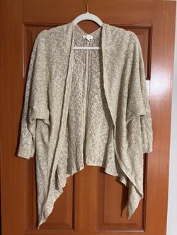Women’s Oatmeal Knit Shrug Sweater