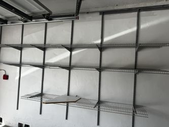 Multiple Shelving Systems.