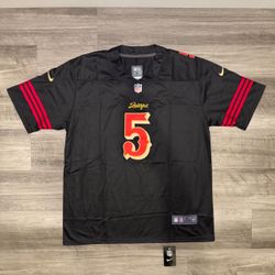 Men’s XL (Runs Big) #5 Mike Evans San Francisco 49ers Rivalries Jersey
