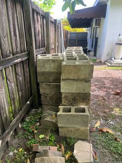 Cinder blocks
