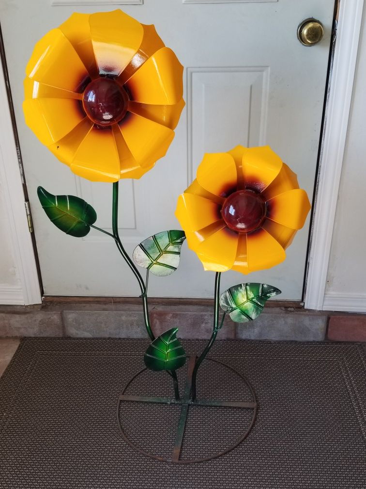 Metal Art Flowers