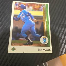 1989 Larry Owen, Kansas City Royals 