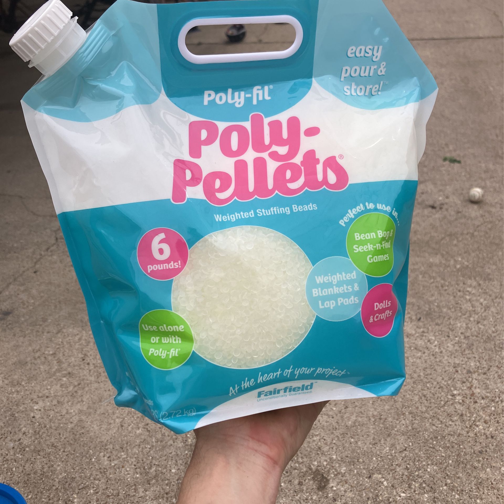 Poly Pellets, Weighted Stuffing Beads