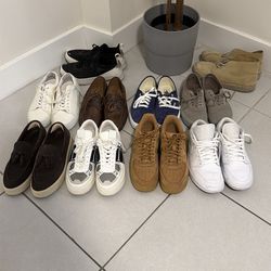 Zapatos variados talla 10