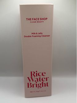 The face shop milk and jelly foaming cleanser