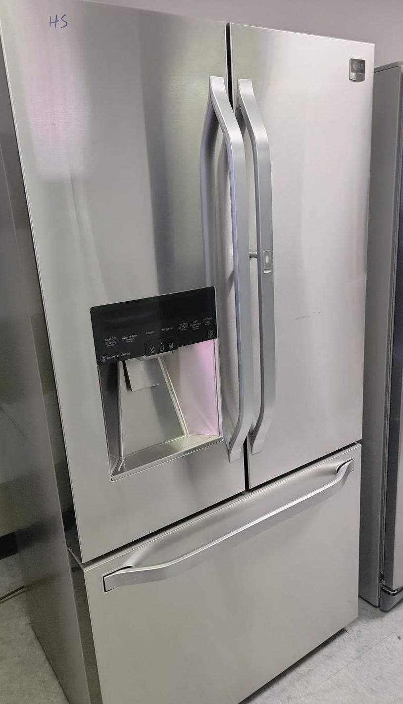 LG 3 Door Stainless Steel Refrigerator Fridge