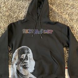 Sky's The Limit Rhinestone Ben Franklin Graphic Hoodie