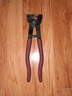 Vintage 8" Long Drop Forged Nipper Blacksmith Farrier Cutters Horseshoe Pliers