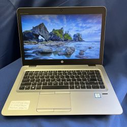 HP Elitebook 840 G3 14.0" Laptop - Intel Core i5 6300U 6th Gen 2.4 GHz 8GB RAM  256GB SSD  Windows 11 Pro 64-Bit