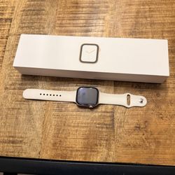Apple Watch Series 10 Rose Gold Aluminum with Pink Sand Sport Band