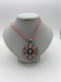 Sterling Silver Flower Pendant