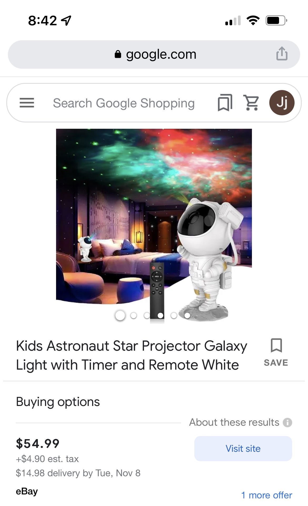 Astronaut Light Very Cool
