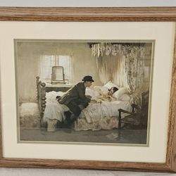 Tender Framed Print Newborn Love Family