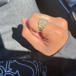 Gold  Nugget Ring