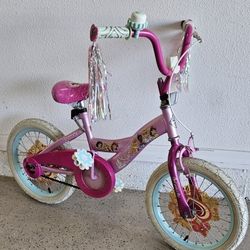 16" Huffy Girl's Disney Princess bike, pink