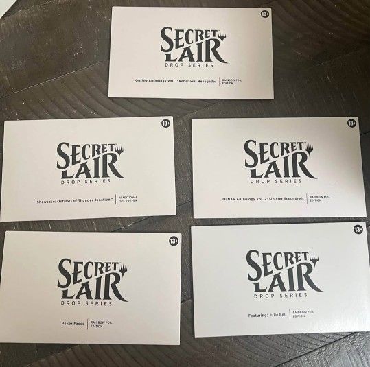 Secret Lair Drop Magic The Gathering 5 Pack