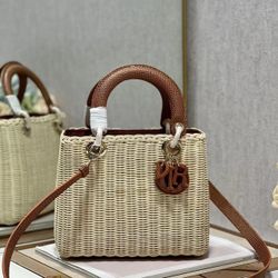 Christian Dior Diorissimo Red Patent Leather Zippy Wallet