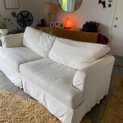 Slipcovered Sofa Bed