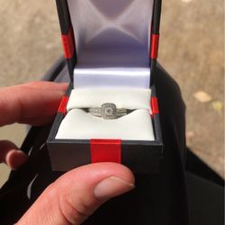 Engagement Ring And Wedding Band