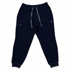 Figs navy blue Uman Relaxed Jogger Scrub Pants