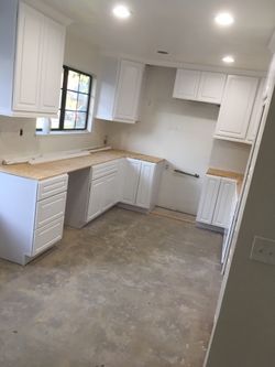 Kitchen cabinets
