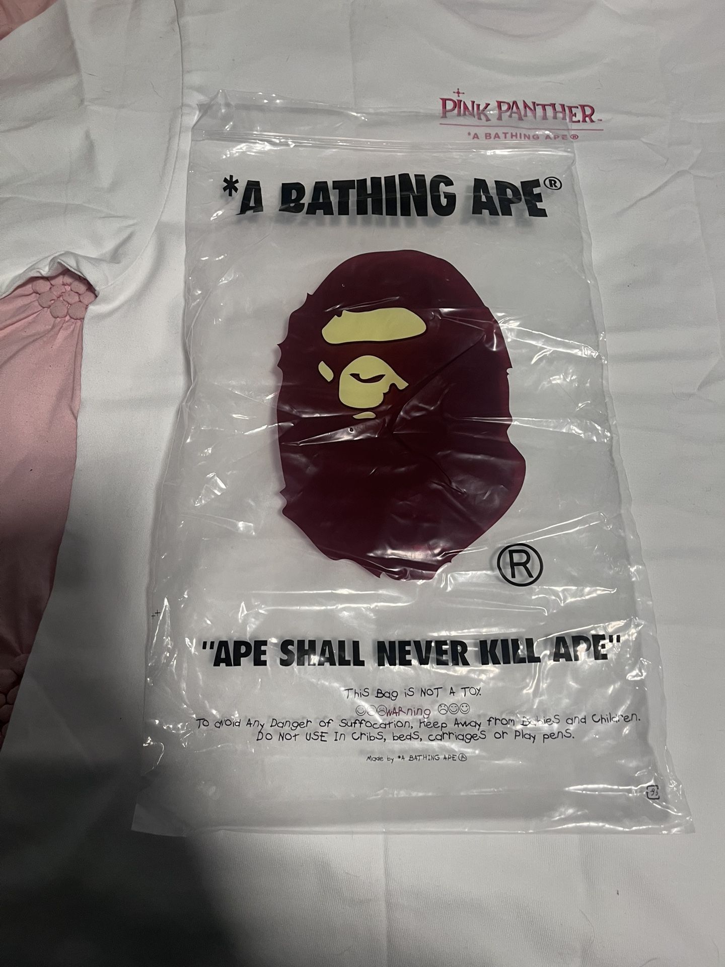 pink Panther X Bape Tee Shirt Men’s Size Small