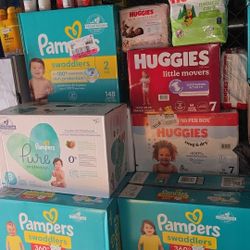 HUGGIES AND PAMPERS Wipes