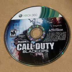 Call of Duty: Black Ops (Xbox 360, 2010) Disc Only Tested