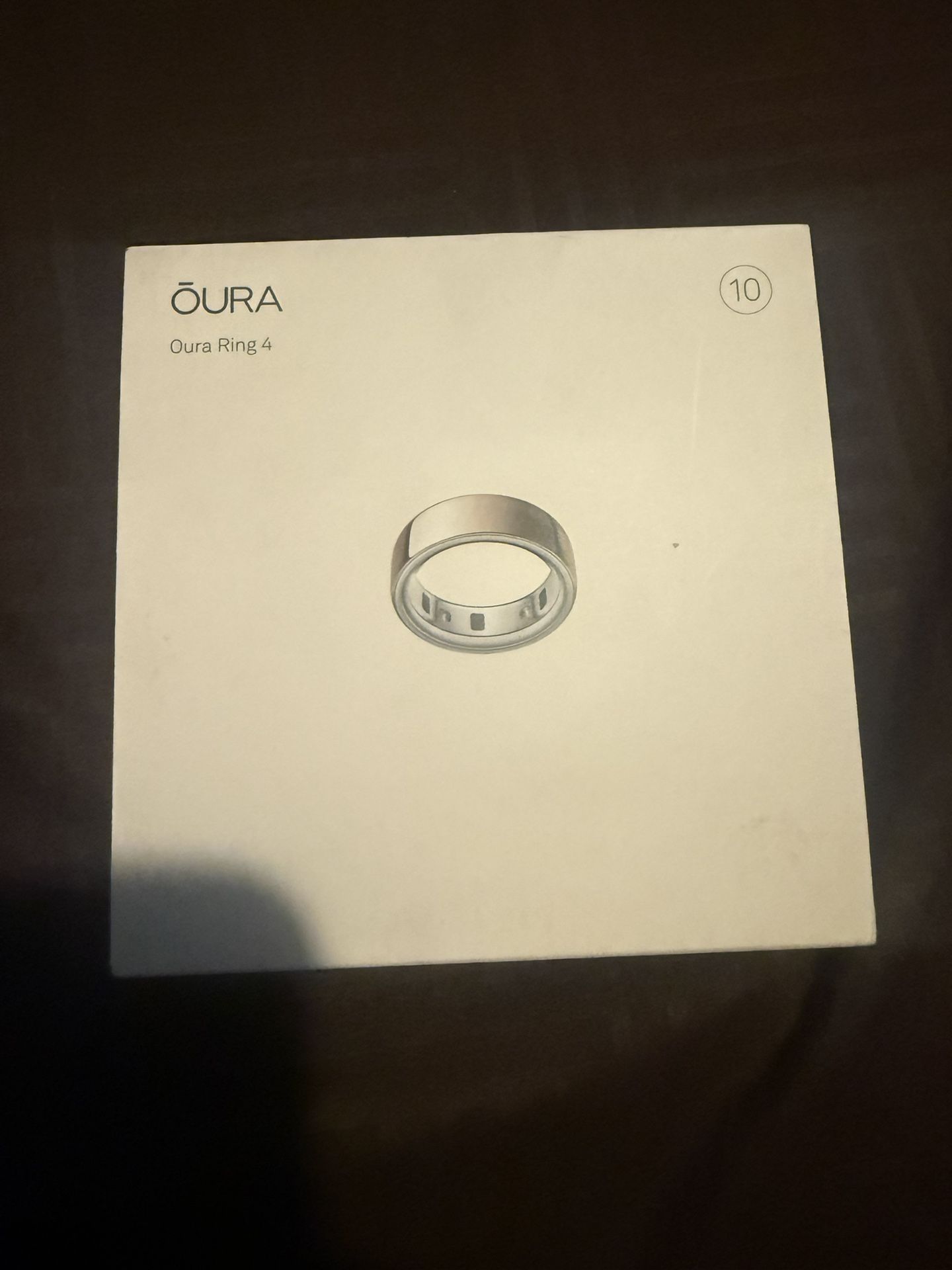 Oura Ring 4 Rose Gold size 10