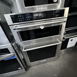30” Kitchenaid Microwave Oven Combo Stainless Steel 