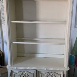 French Provencial Style Hutch 