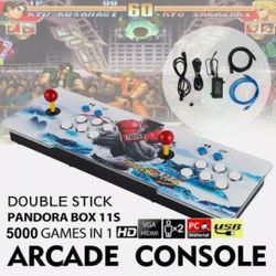 6060 In 1 Retro Video Games Double Stick Arcade Console, New Pandora Box 11s