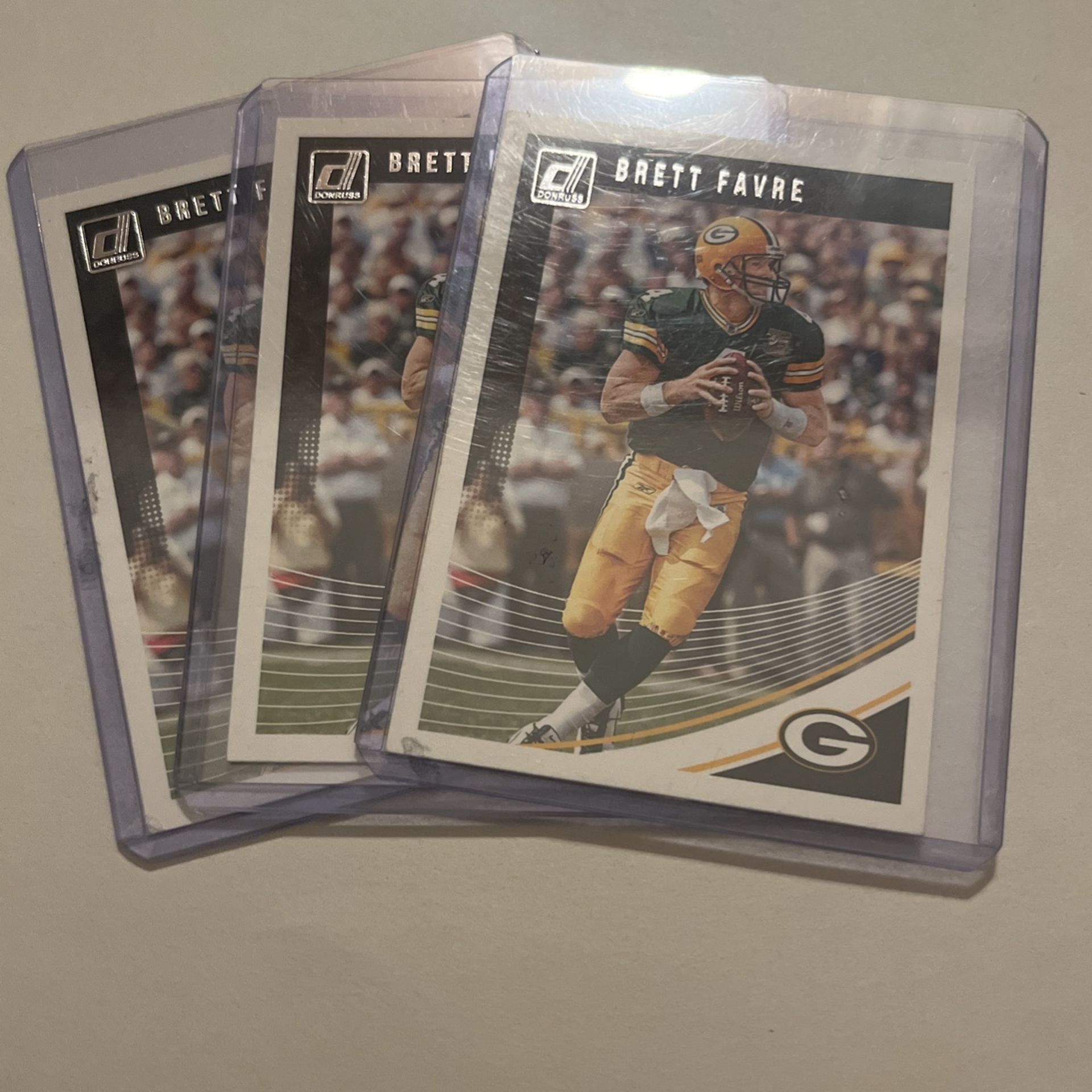 3 Brett Favre 2018 Panini Donruss 110 Cards