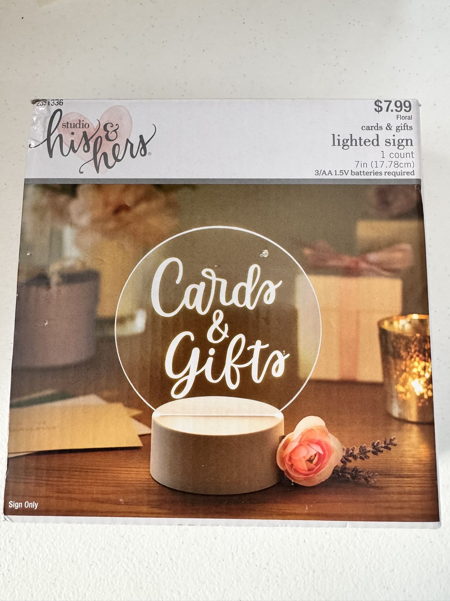 Lighted Up Signs For Wedding