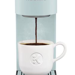 Keurig K-Mini Plus Coffee Maker, Single Serve K-Cup Pod Coffee Brewer, 6 to 12 oz. Brew Size, Misty Green
