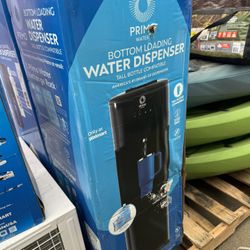 Primo Water® Black Bottom Load Classic Hot and Cold 2 Temp Water Dispenser with High Dispensing Area