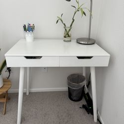 White Desk Gently Used 