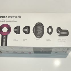  Dyson Supersonic Hair Dryer (Iron/Fuchsia) - Pink