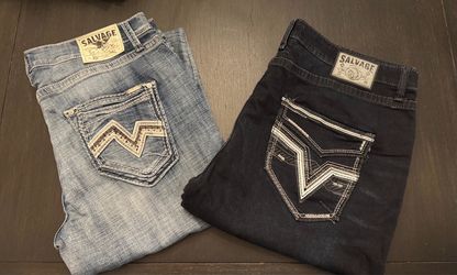 Mens NWOT 44 48,50 Salvage From Buckle jeans