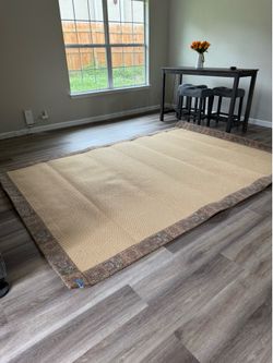 Extremely Large Natural fiber area rug
