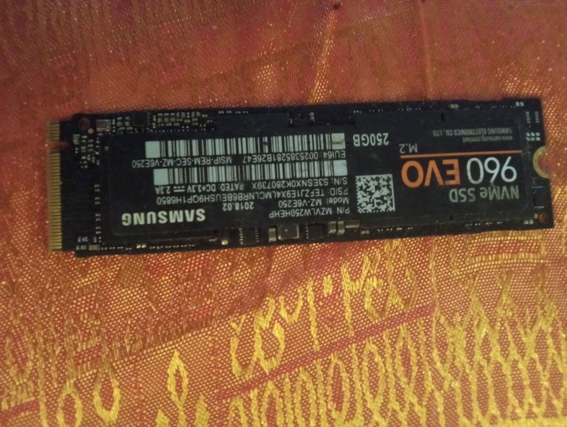 Samsung SSD 250 Gb