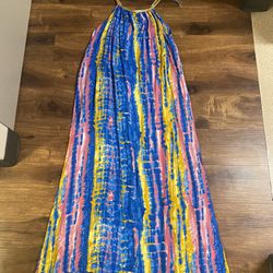 Brand New Woman’s Ace Fashion brand Blue Long Dress Up For Sale 