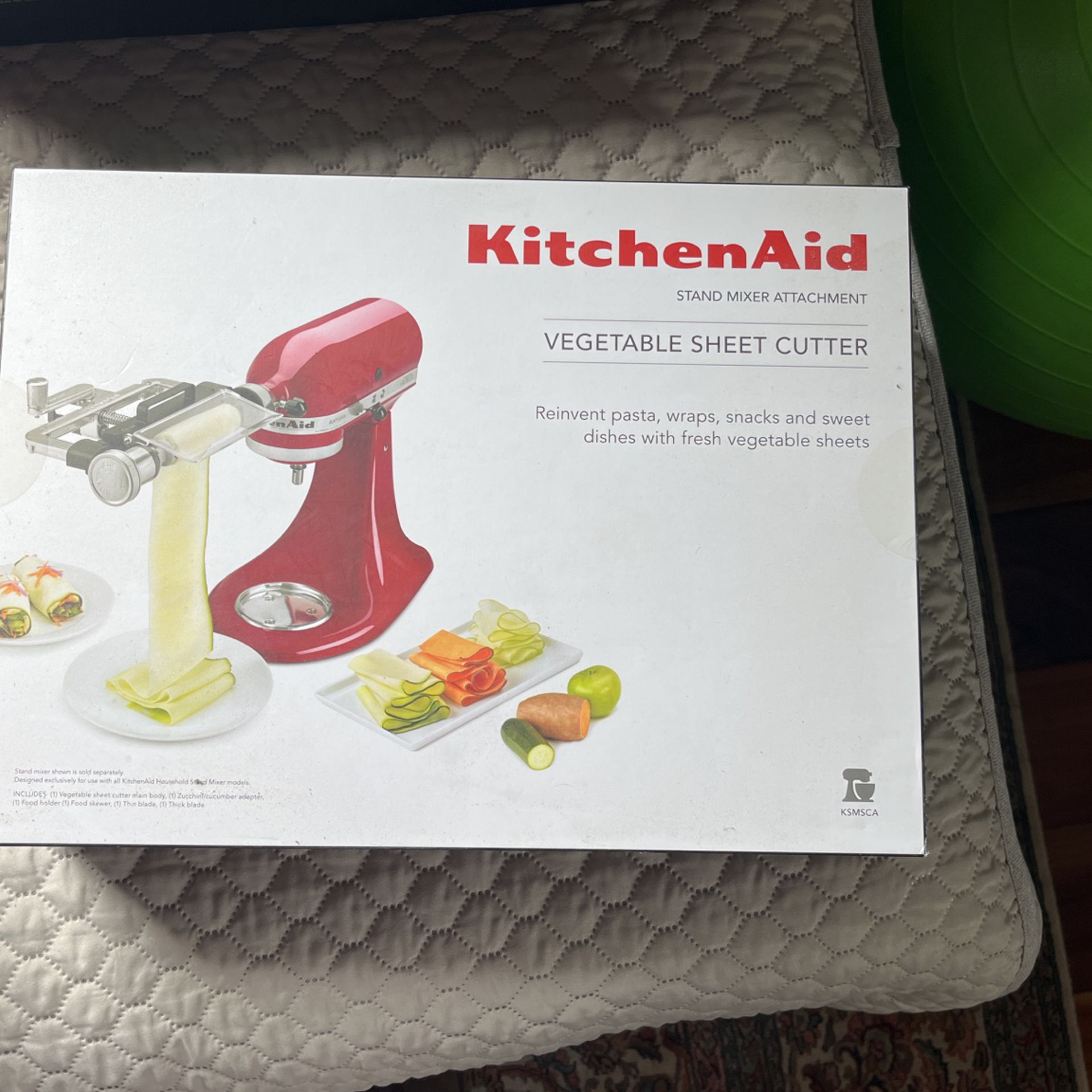 Kitchen Aid Vegetable Sheet Cutter Attachment for Sale in Lakeside