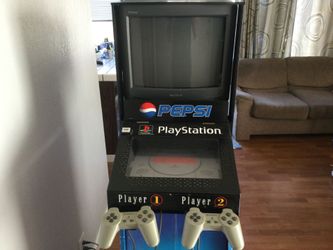 Pepsi Sony Playstation PS1 Kiosk
