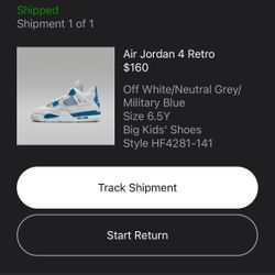 Military Blue 4’s (GS)