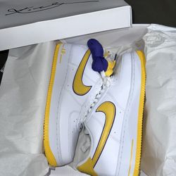 Kobe Bryant Lakers Home Nike Air Force 1