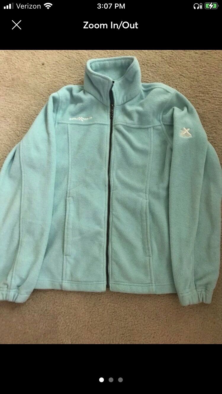 ZeroXposur Baby Blue Fleece Jacket 