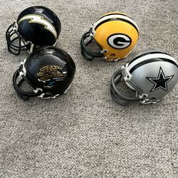VINTAGE RIDDEL MINI HELMETS 