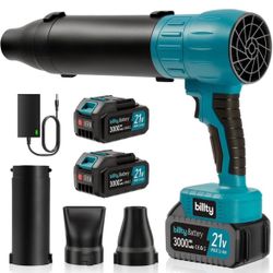 Brand New Premium Cordless Leaf and Dust Blower for Lawn Care, Patio, Car, Boat w/2Batteries & Charger. RARE in Toolbox. Great Gift 🎁  