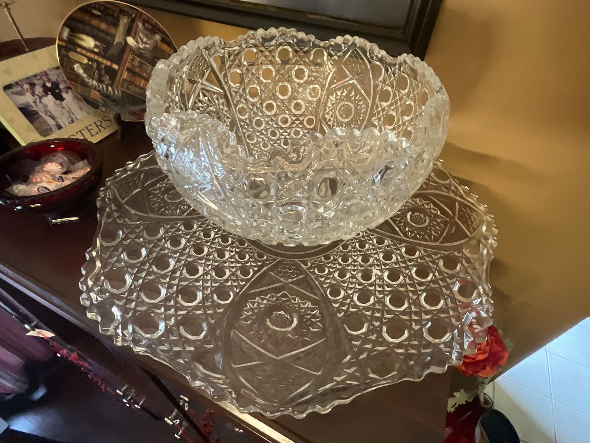 Crystal Punch Bowl